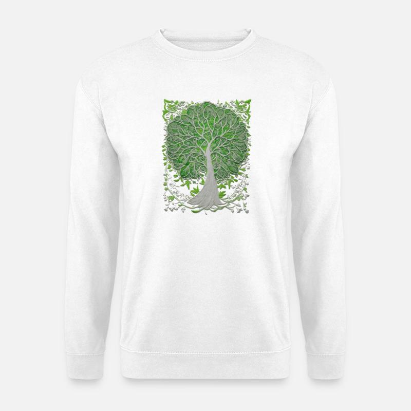 Tree - Unisex Sweatshirt - white