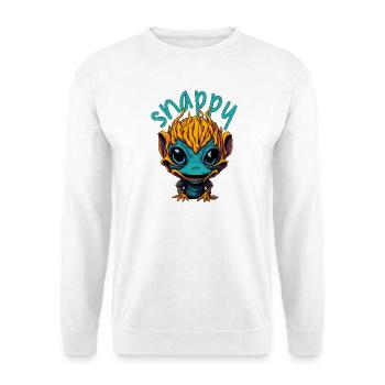 Alien vif - Sweat-shirt Unisexe - blanc - Devant