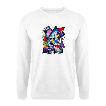 Graffiti - Unisex Sweatshirt - white - Front