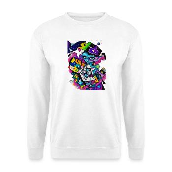 Graffiti - Unisex Sweatshirt - white - Front