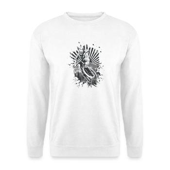 Moto Jump Graffiti Splash - Unisex Sweatshirt - white - Front