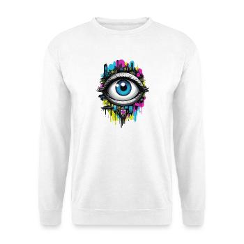 Garde municipale Patrouille de la ville - Sweat-shirt Unisexe - blanc - Devant
