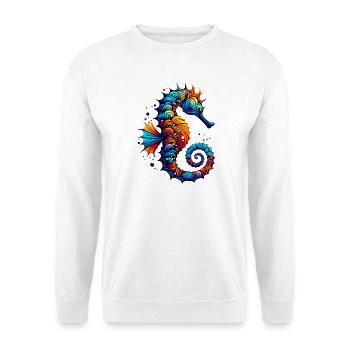 Seahorse - Unisex Sweatshirt - white - Front
