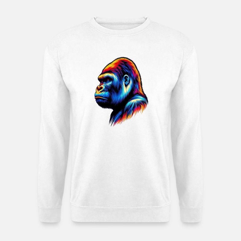 Gorilla - Unisex Sweatshirt - white