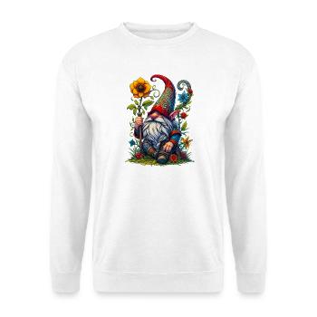 Gnome Goblin Elf - Unisex Sweatshirt - white - Front