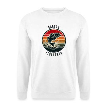 Design Perch Whisper - Sweat-shirt Unisexe - blanc - Devant