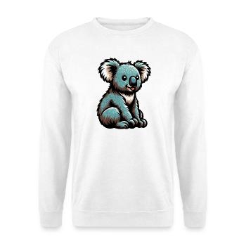Koala - Unisex Pullover - Weiß - Vorne