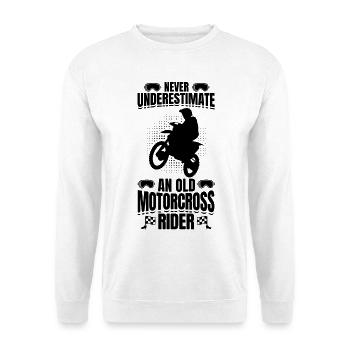 Motocross Grandpa - Unisex Sweatshirt - white - Front