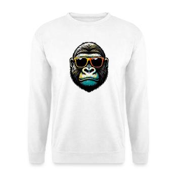 Gorilla - Unisex Sweatshirt - white - Front