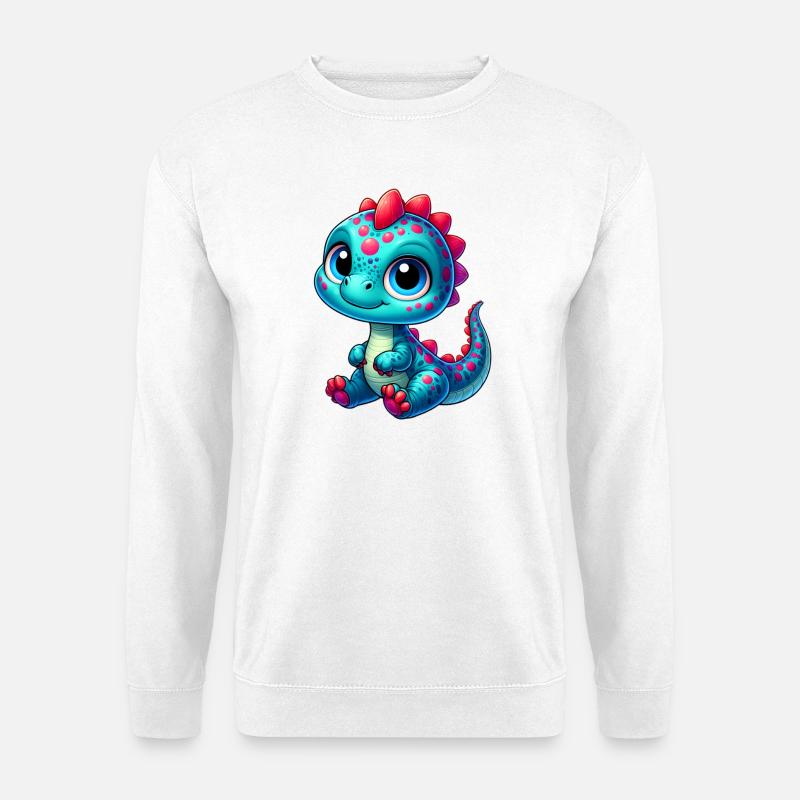 Dinosaur - Unisex Sweatshirt - white