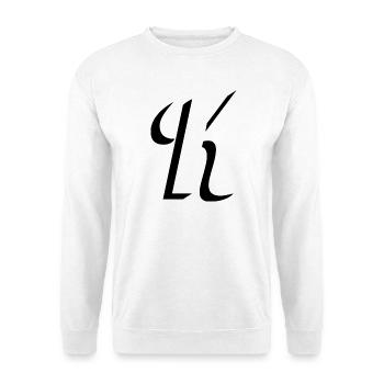 Letter K, Name, der Buchstabe K - Unisex Pullover - Weiß - Vorne