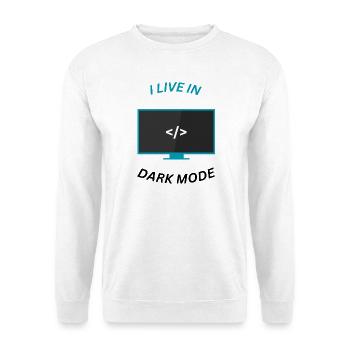 Programmer Motivation Design - Unisex Sweatshirt - white - Front