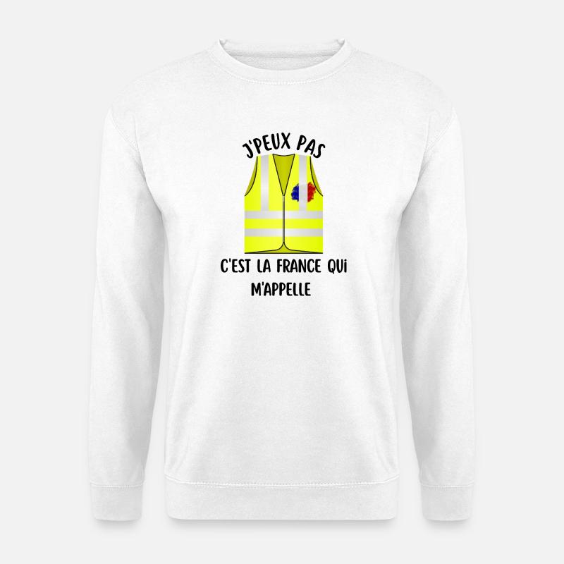 Ich kann nicht - Unisex Pullover - Weiß