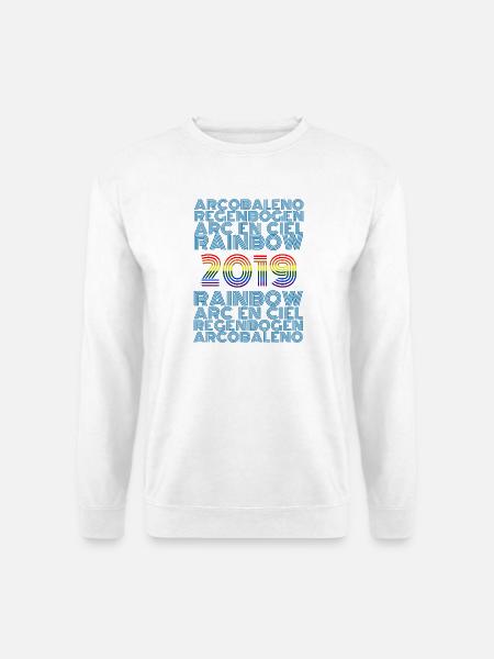 2019 - Sweat-shirt Unisexe - blanc