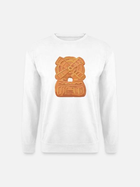 Spekulatius-Mühle - Unisex Pullover - Weiß