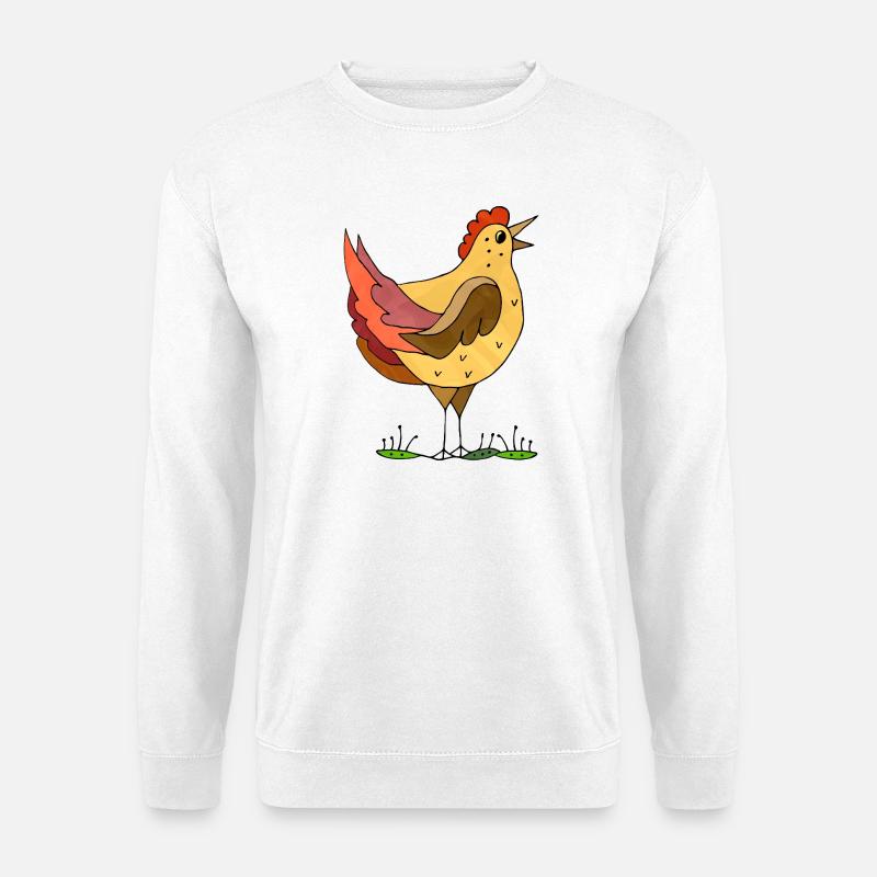 hen - Unisex Sweatshirt - white