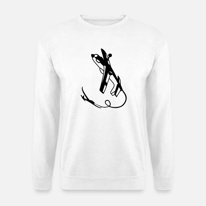 Crazy Tug - Unisex Sweatshirt - white
