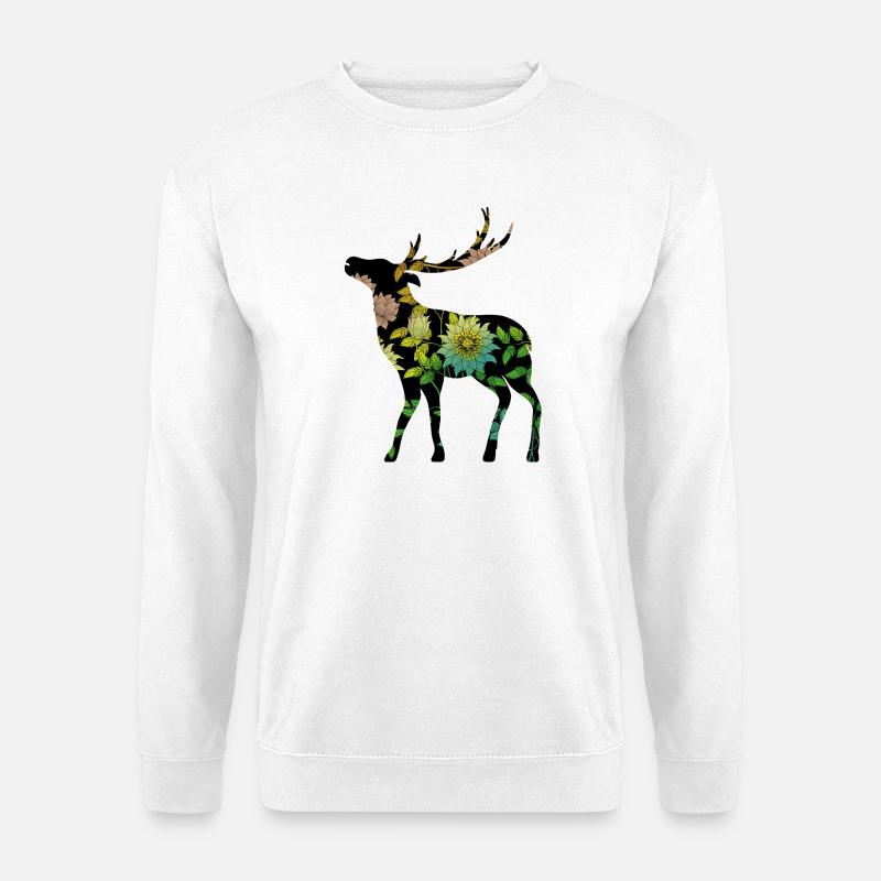 Deer - Unisex Sweatshirt - white
