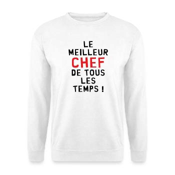 The Best Chef of All Time - Unisex Sweatshirt - white - Front