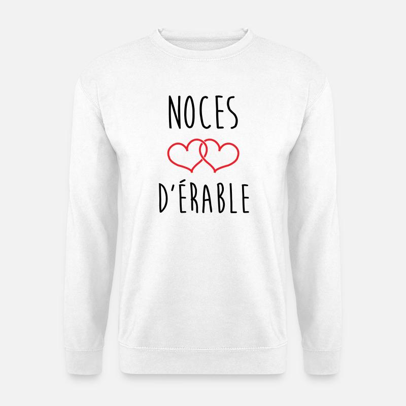 Maple Wedding, 58 års ægteskab - Unisex sweater - hvid