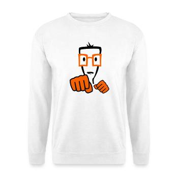 Boxer Fighter Boy - Unisex Sweatshirt - white - Front