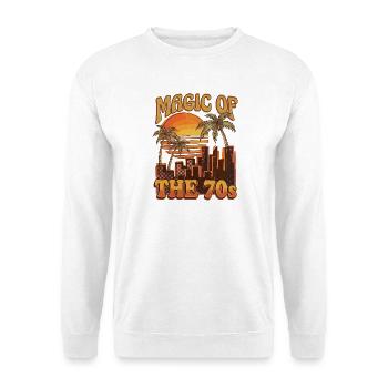 Amour des années 70 - Sweat-shirt Unisexe - blanc - Devant