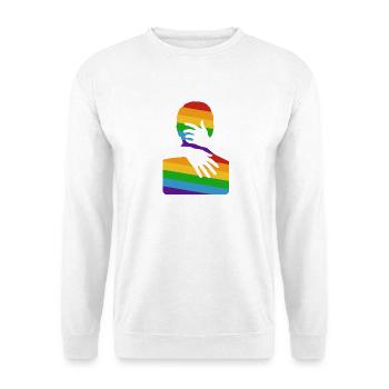 Embrace me - Unisex Sweatshirt - white - Front