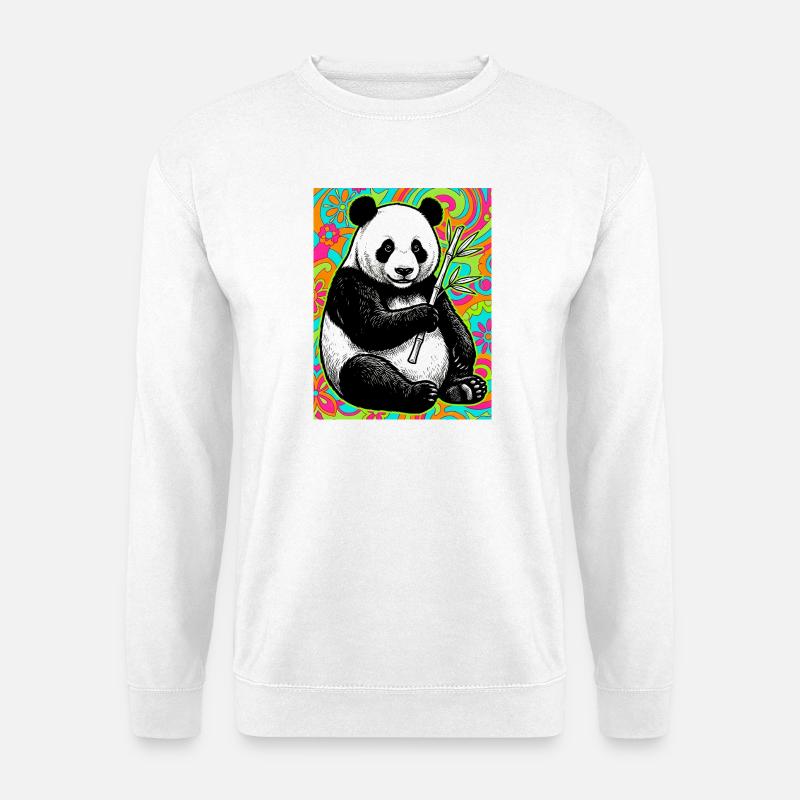 panda - Unisex Sweatshirt - white