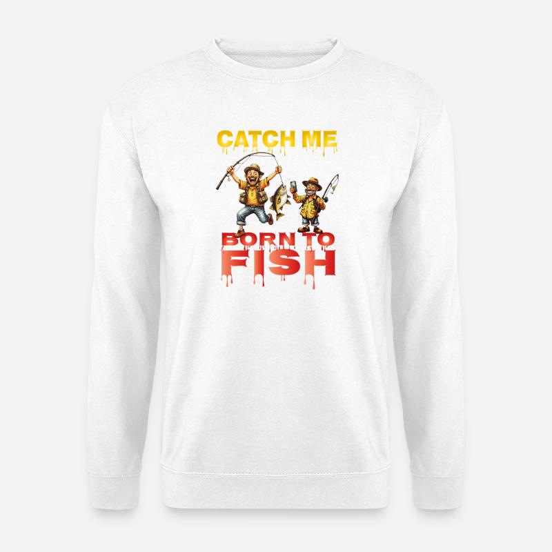 Catch_me_ - Unisex Pullover - Weiß
