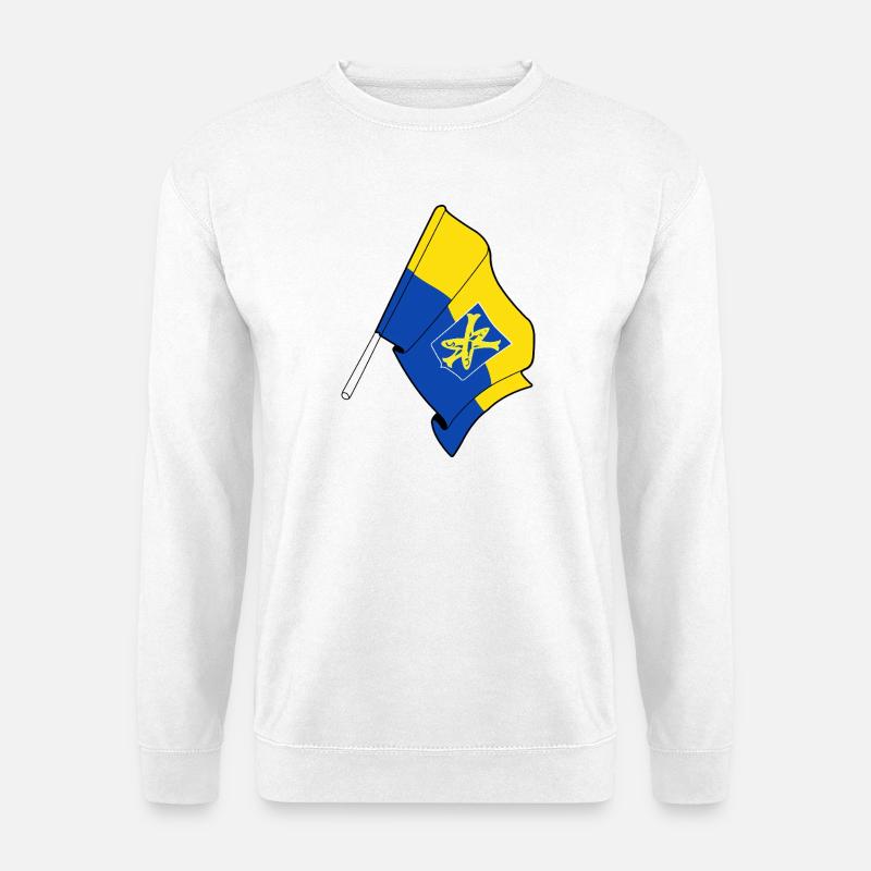 Fier de Zandvoort - Sweat-shirt Unisexe - blanc