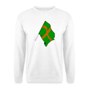 Fiers de Nimègue 4 jours - Sweat-shirt Unisexe - blanc - Devant