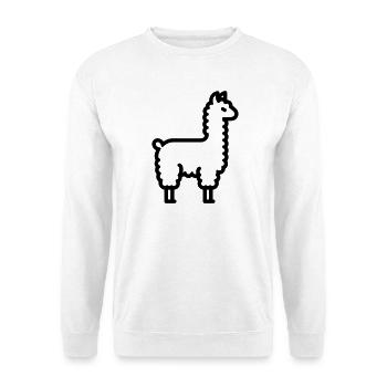 lama - Unisex Sweatshirt - white - Front