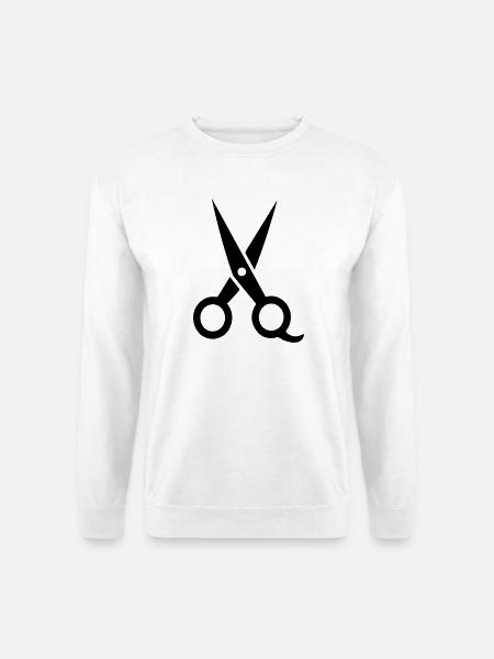 Scissors - Unisex Sweatshirt - white