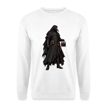 Pestdoktor Gothic Talisman - Unisex Pullover - Weiß - Vorne - Alina (178cm) & Michal (187cm)