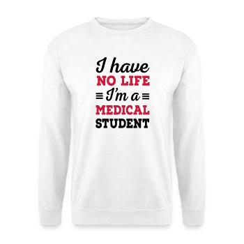 6061912 127058735 medical student - Unisex Sweatshirt - white - Front