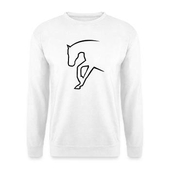 6061912 121501634 sliding stop - Unisex Sweatshirt - white - Front