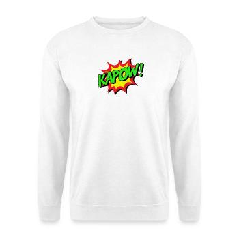 KAPOW Comic Explosion - Unisex Sweatshirt - white - Front