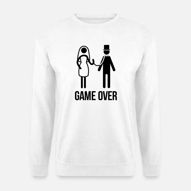 Stag night bachelor party - Unisex Sweatshirt - white