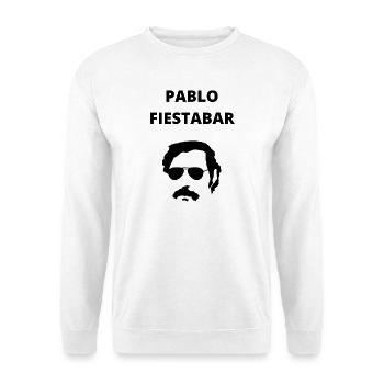 Pablo Fiestabar - Unisex Pullover - Weiß - Vorne