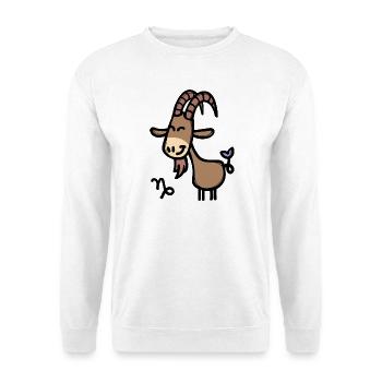 Astrology Capricorn Zodiac Sign Astronomy - Unisex Sweatshirt - white - Front