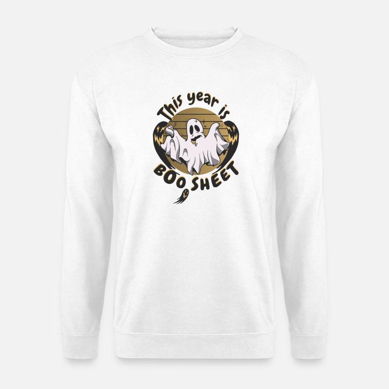 This year Boo is Bad - Unisex Sweatshirt - white