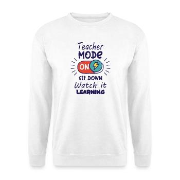 Teacher - Unisex Sweatshirt - white - Front