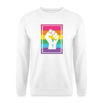 LGBT Pride Month - Pride Lives Matter - Unisex Pullover - Weiß - Vorne