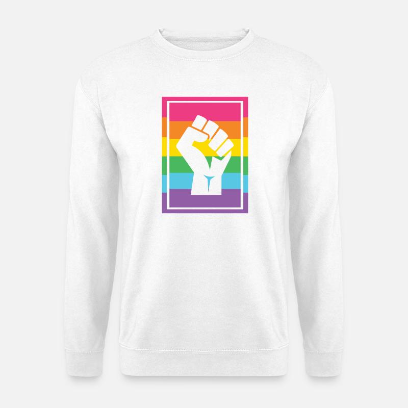 LGBT Pride Month - Pride Lives Matter - Unisex Pullover - Weiß