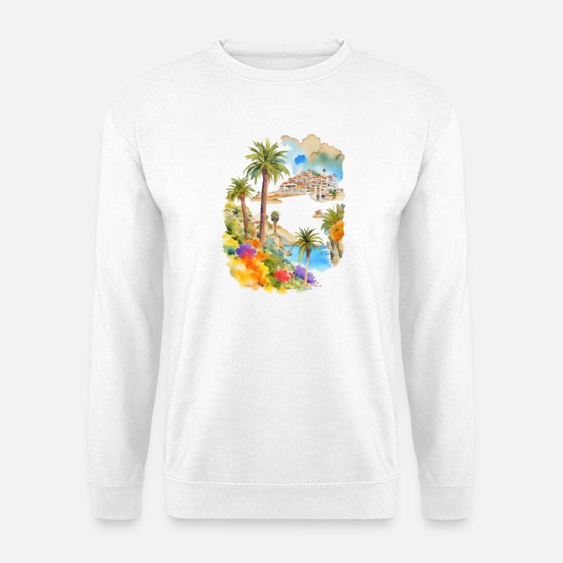 Urlaub auf den Kanaren - Unisex Pullover - Weiß