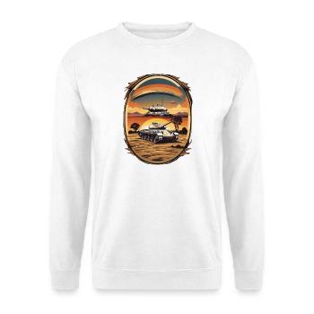 Tank - Sweat-shirt Unisexe - blanc - Devant