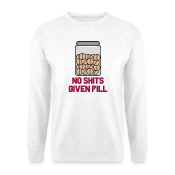 Egal Gleichgültig Statement Ist Mir Wurscht - Unisex Pullover - Weiß - Vorne