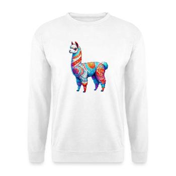 Alpaca - Unisex Sweatshirt - white - Front