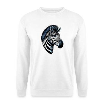 Zebra - Unisex Sweatshirt - white - Front