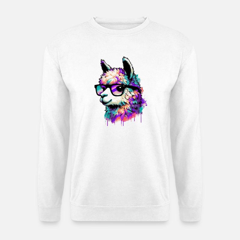 Alpaca - Unisex Sweatshirt - white